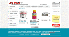 Desktop Screenshot of dekwast.nl